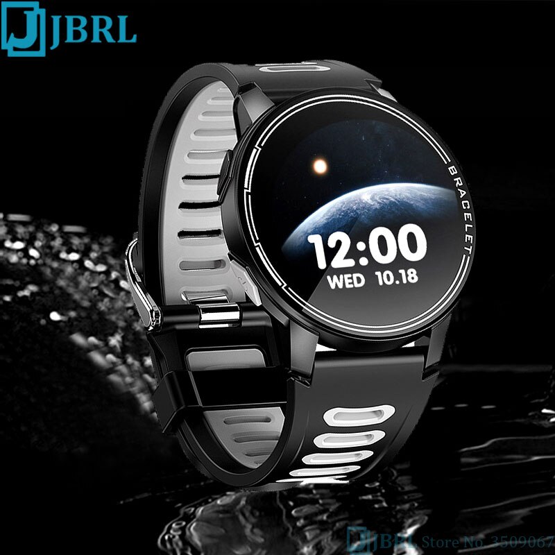 Full Touch Digitale Horloge Mannen Sport Horloges Elektronische Led Mannelijke Horloge Voor Mannen Klok Waterdicht Horloge Bluetooth Uur: gray