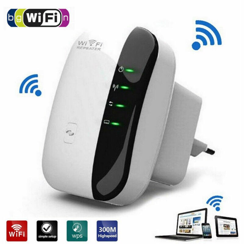 PYMH 300Mbps 802.11 Wifi Repeater Wireless-N AP Range Signaal Extender Booster US Plug