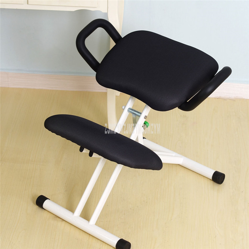 Carbon Steel Leg Soft Seat Adult Student Children Kid Learning Chair Armless Ergonomic Sitting Posture Correction Kneeling Chair