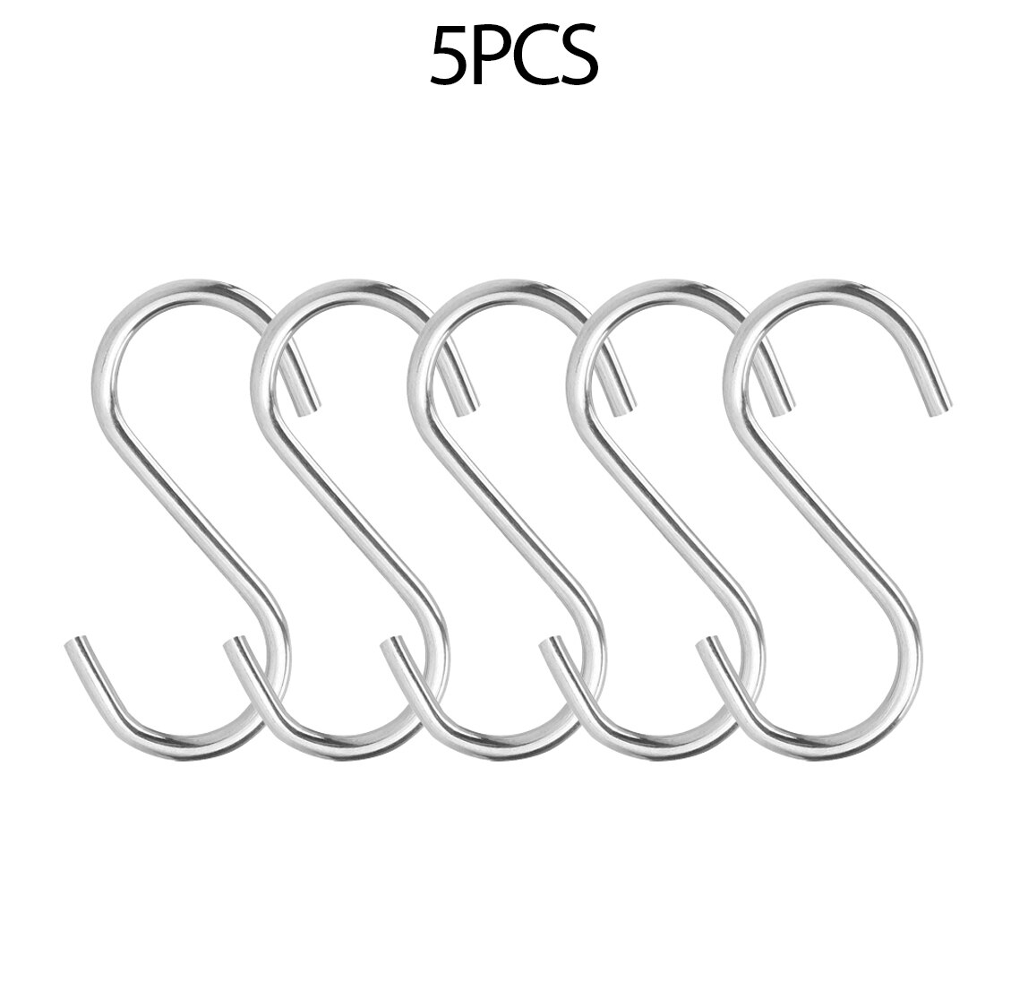 Vinyl Coated Ceiling Hooks Multipurpose Screw Hooks and S Shaped for Hanging Plants, Cups, Utensils, Lights and Stuff: S Hooks 5