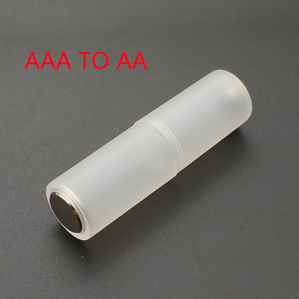 1Pcs AAA to AA Size Cell Battery Converter Adapter Adaptor Batteries Holder Plastic Case Switcher