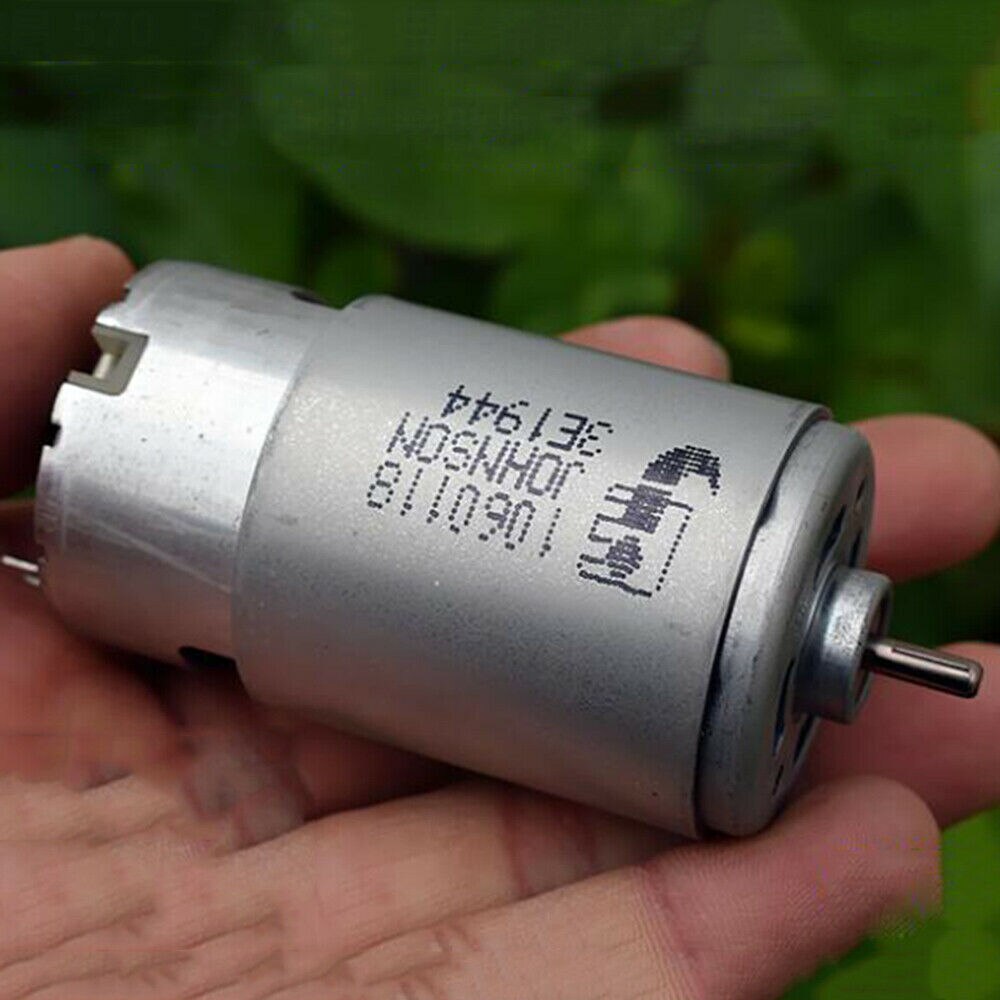 JOHNSON Electric RS-570 Motor DC12V 15V 18V 24V 20000RPM High Speed Large Torque with Cooling Fan DIY Violent Power Tool Motor