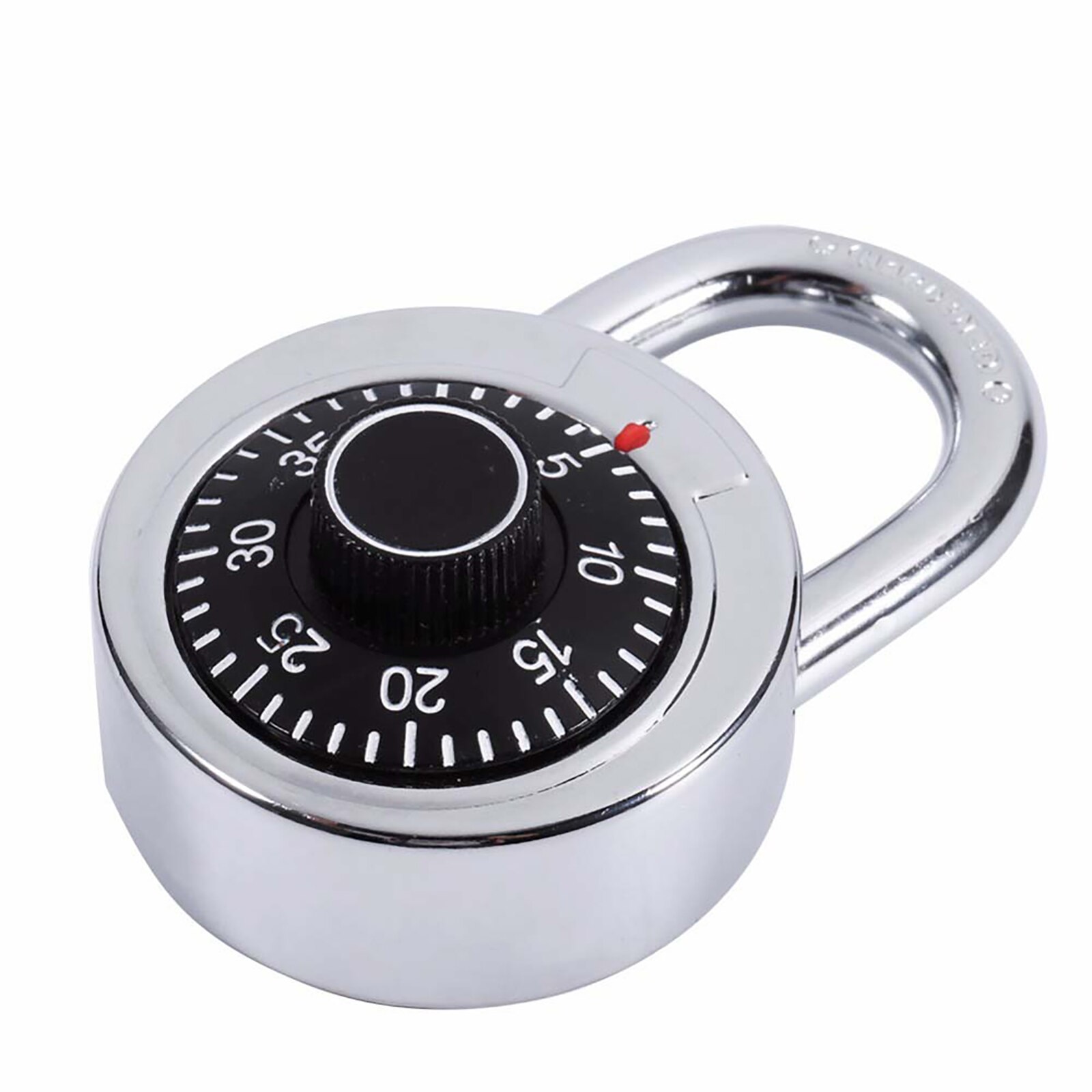 Practical Password Turntable Lock Retro Turntable Metal Mini Keyless Padlock for Safe Deposit Box Drawer Locker