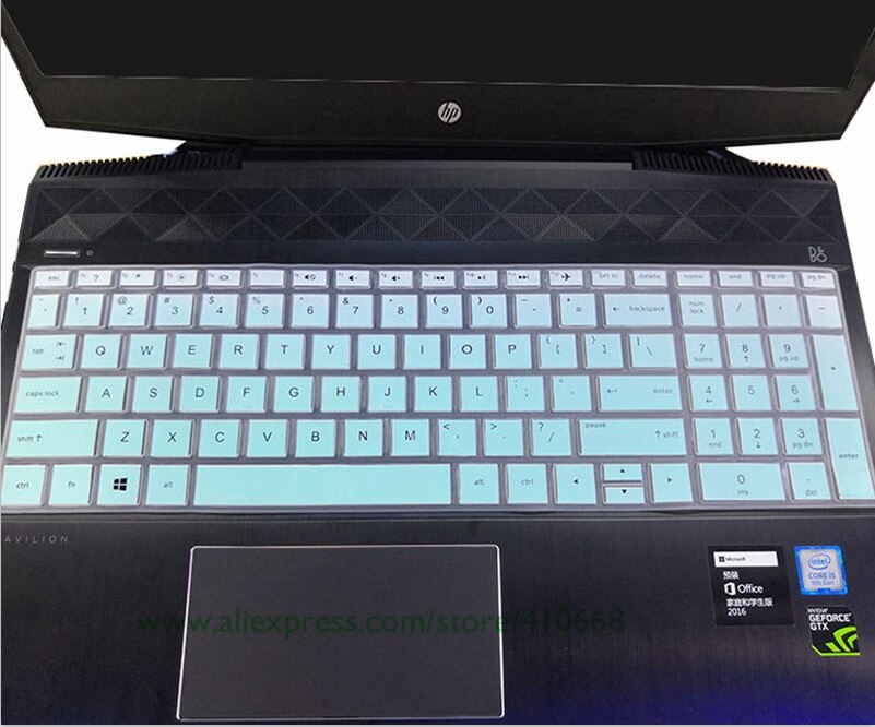For HP Pavilion Gaming 16 16-A0013tx 16-a0056TX 16 16.1 inch Silicone Notebook Laptop Keyboard Cover Skin Protector Film