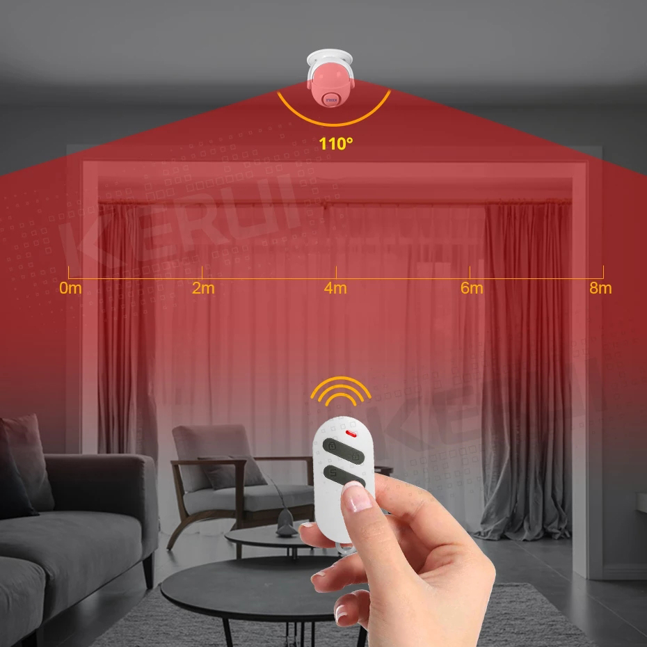 Tuya Smart Home Security WIFI Alarm System 120dB Works With Google Alexa 433 PIR Detector Door Sensor Smart Life App Burglar