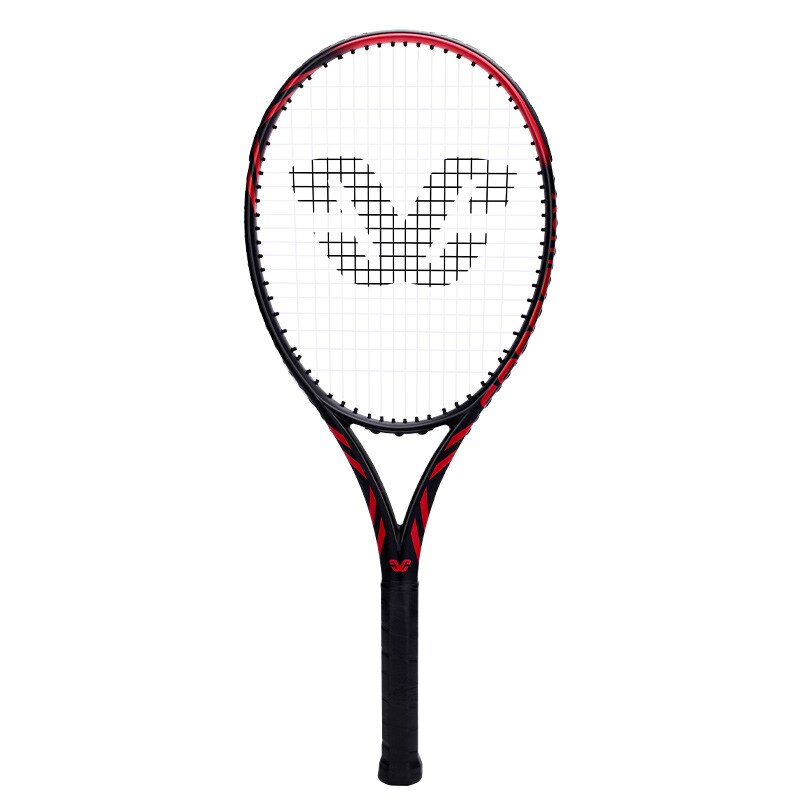 Professionele Alle Carbon Tennisracket Enkele Volwassen Ultra Licht G4 Paddle Rackets Mannen Vrouwen Tennis Training Voor Beginner: Red Racket