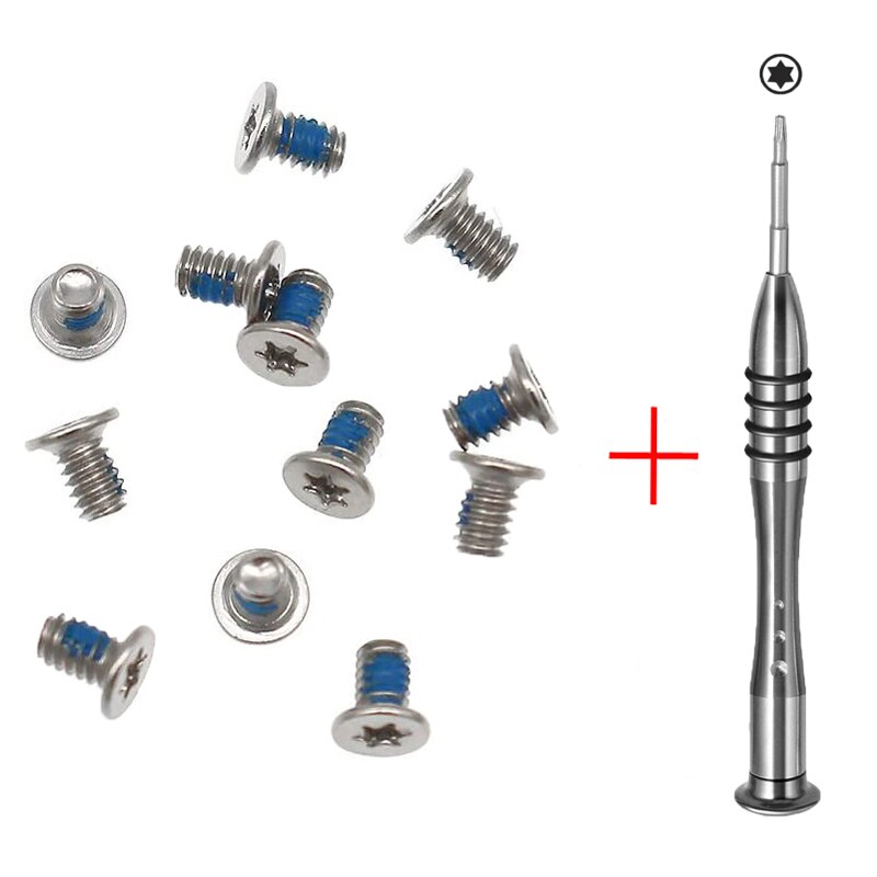 12pcs/Lot Silver Bottom Case Screws For Dell XPS 13 9343 9350 9360 XPS 15 7590 9550 9560 Precision M5510 M5520 Series: Screws Screwdriver