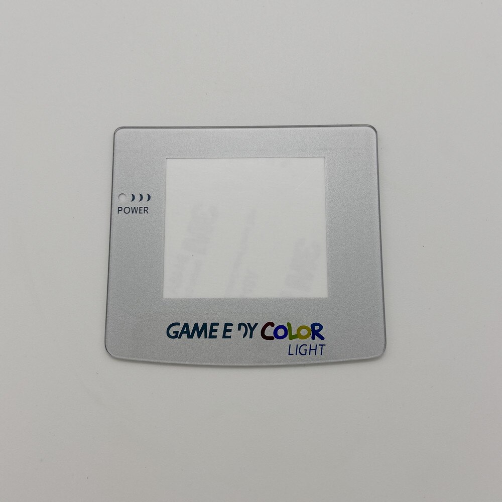 Glas objektiv spiegel für 2,2-inch hohe helligkeit Gameboy farbe GBC: 2.2 GBC Silver glass