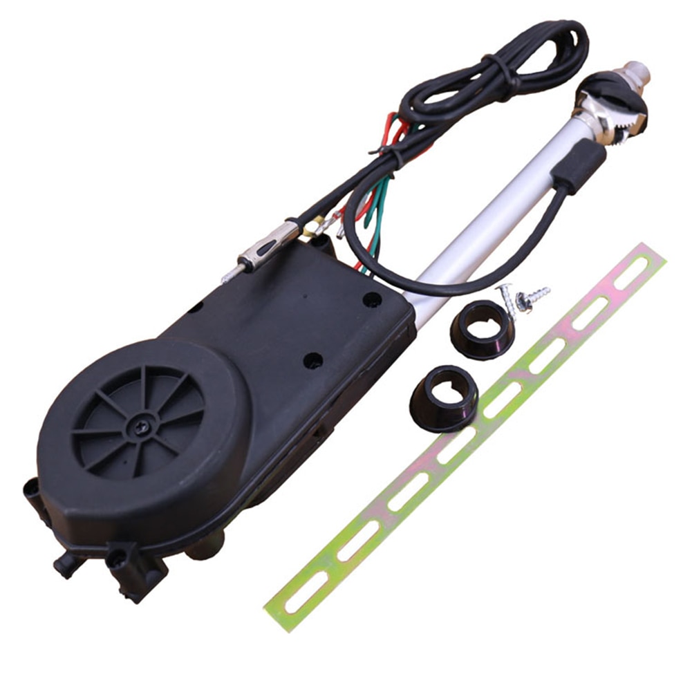 Universal Car Antena Electric Aerial Radio Automatic Booster Power Antenna Car Signal Electric Antenna 12V Vehicle Aerials