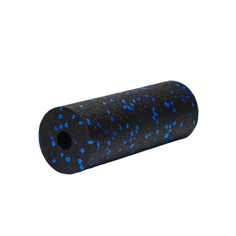 Mini EPP Hollow Yoga Foam Block Massage Roller Block Yoga Column Balance Axis Massage Roller Relax Exercise Fitness Equipment: Beige
