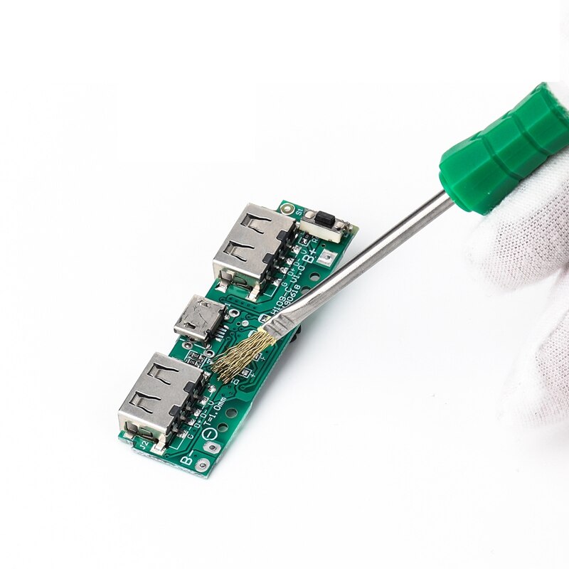 6 pièces outil d'aide au dessoudage Circuit imprimé soudure soudure outils auxiliaires PCB Kit de nettoyage outils de réparation