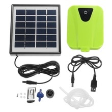Solar Powered Oxygenator Oxygen Aerator Fish Tank Pond Pool Aquarium Air Pump Garden Fountain Water Pump