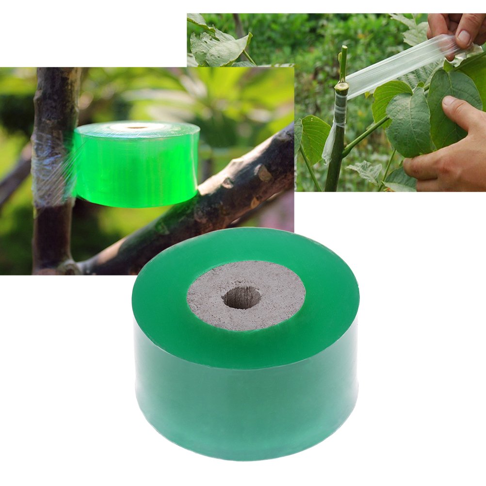 2 PCS Garden Nursery Stretchable Grafting Tape Bio-degradable Plants Repair Tapes Bind Belt PVC Tie Tools For Floral Fruit Tree