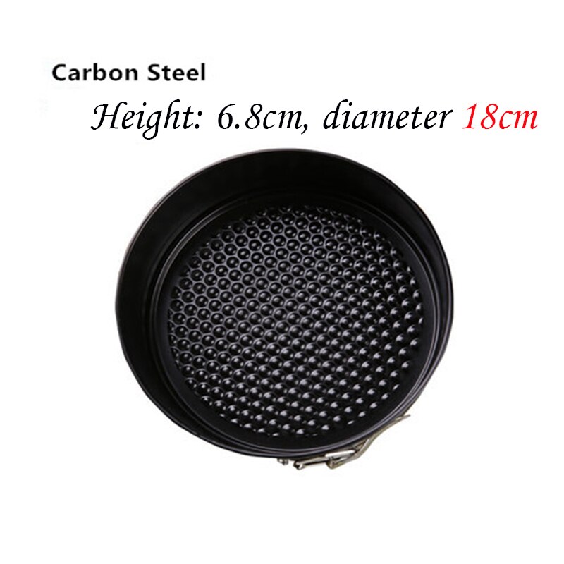 Microwave Pans Round Cheese Cake Molds baking Tray Oven Steel Trays Bread Forms Pan Cookie Cake Pan Mold Pad Oven BBQ pan: 5