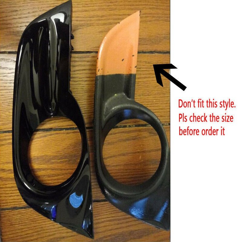 thumbnail image 2 of Pair Of Gloss Black Fog Light Bezels/Covers For 2013-2015 Nissan Altima Sedan (US Models) 2 of 10