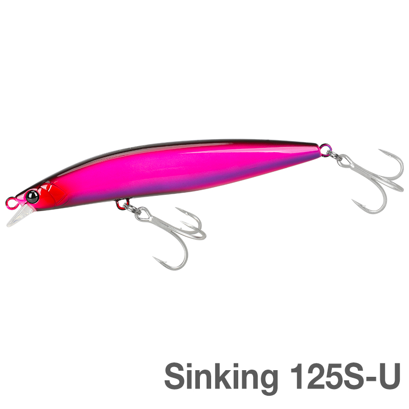 TSURINOYA High Strength Ultra-long Casting Sinking Minnow Stinger 125S 125mm 28g Saltwater Fishing Lure Artificial Hard Baits