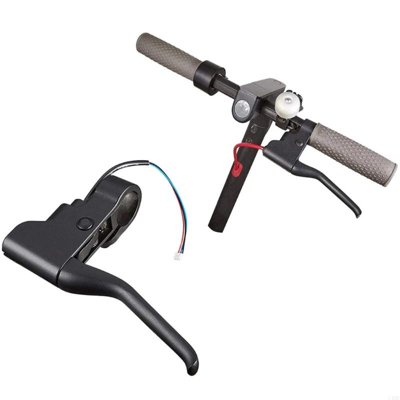 C4DE Scooter eléctrico Manejo freno Aleación aluminio Palanza freno izquierdo Scooter freno corral palanca