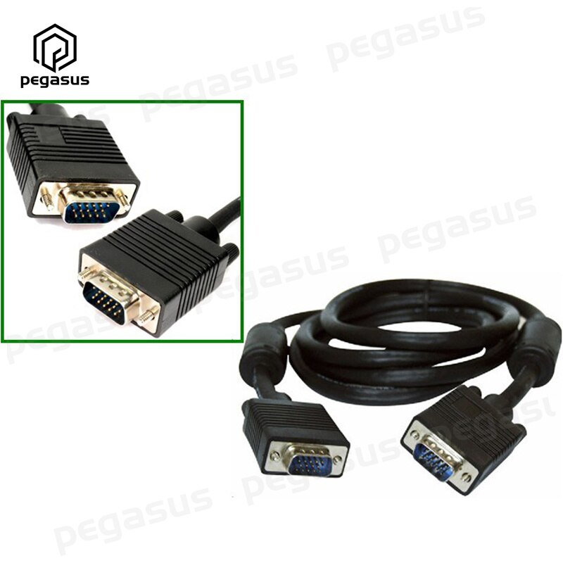 Cable de cobre puro para Monitor de ordenador, 3 + 4VGA macho a macho, para proyector, conexión HDTV