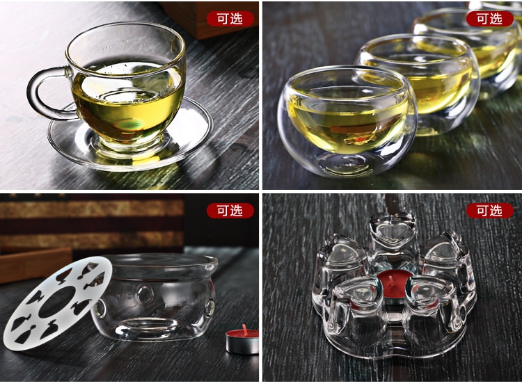 best choice glass teaset, whole teapot sets, Home ware teapot kettle supply,600-800ml glass tea set