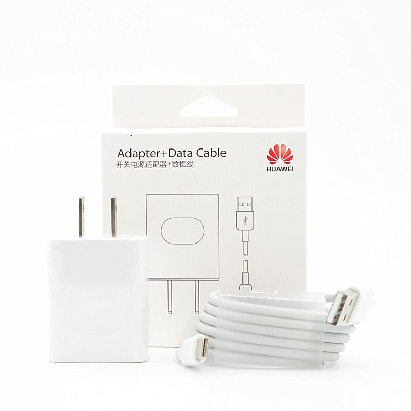 Huawei 9V2A Eu/Us Fast Charger QC2.0 Quick Fast Charge Adapter Type C/Micro Usb Kabel Voor Mate 7 8 10Lite P8 9 10Lite Honor 8: No Package / USx Type C Cable