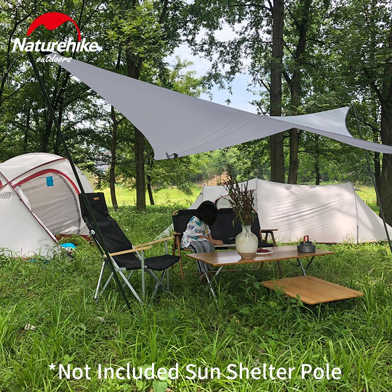Naturvandre sky flyvende udendørs sol ly ultralet camping telt solsejl splint belægning regntæt udendørs rejse picnic