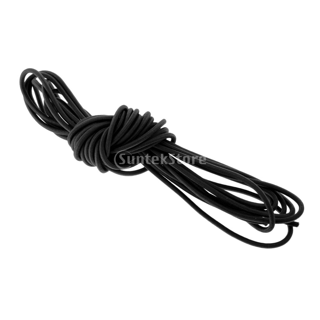 2mm Premium Marine Grade Elastic Bungee Rope Shock Cord Luggage Tie Down, Trailers, Boats, Roof Racks