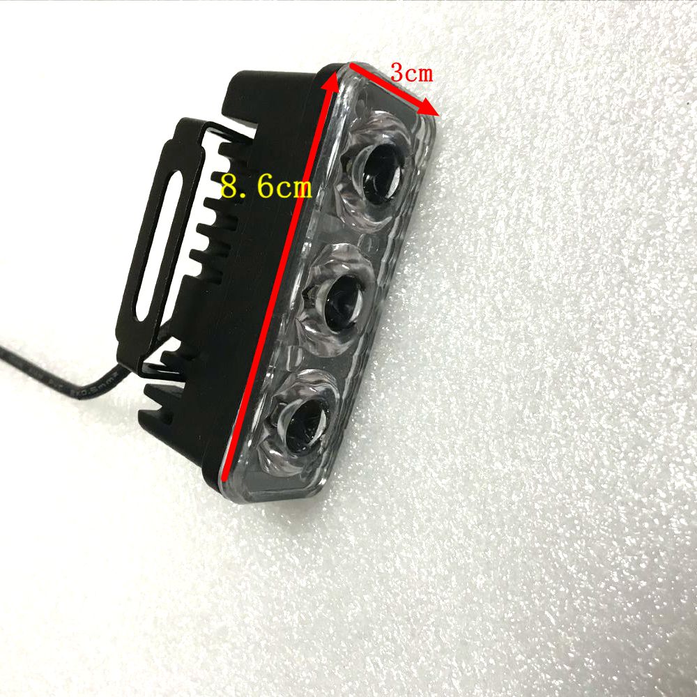 Universal 12V-80V 9W E-bike LED light waterproof high-brightness LED spotlight headlight for electric scooter