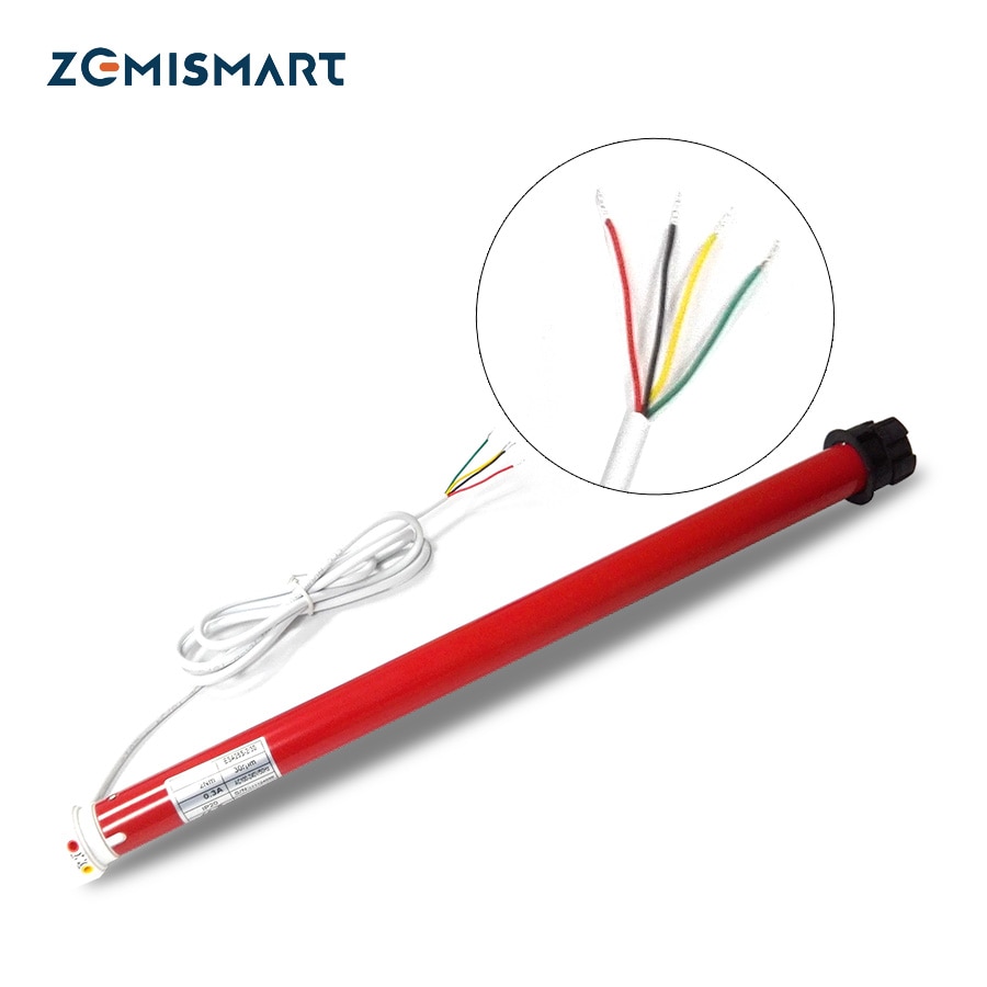 Automatische Elektrische Rolle Vorhang Motor- für 38mm 36mm 37mm rohr Jalousien FensterläHöhle Steuerung durch Schalter Anzug für 110V zu 240V