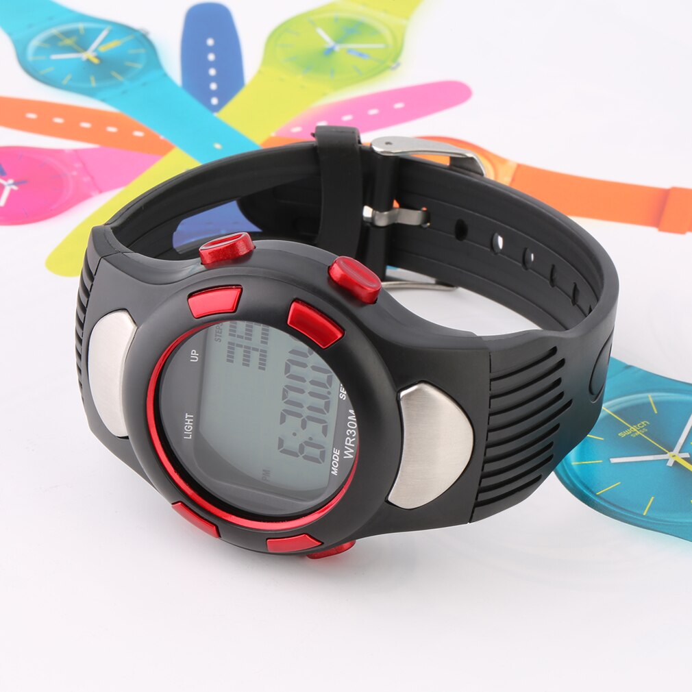 Infrared Digital HeartRate Monitor Watch Pulse Meter Sport Calorie Tester Business Casual !