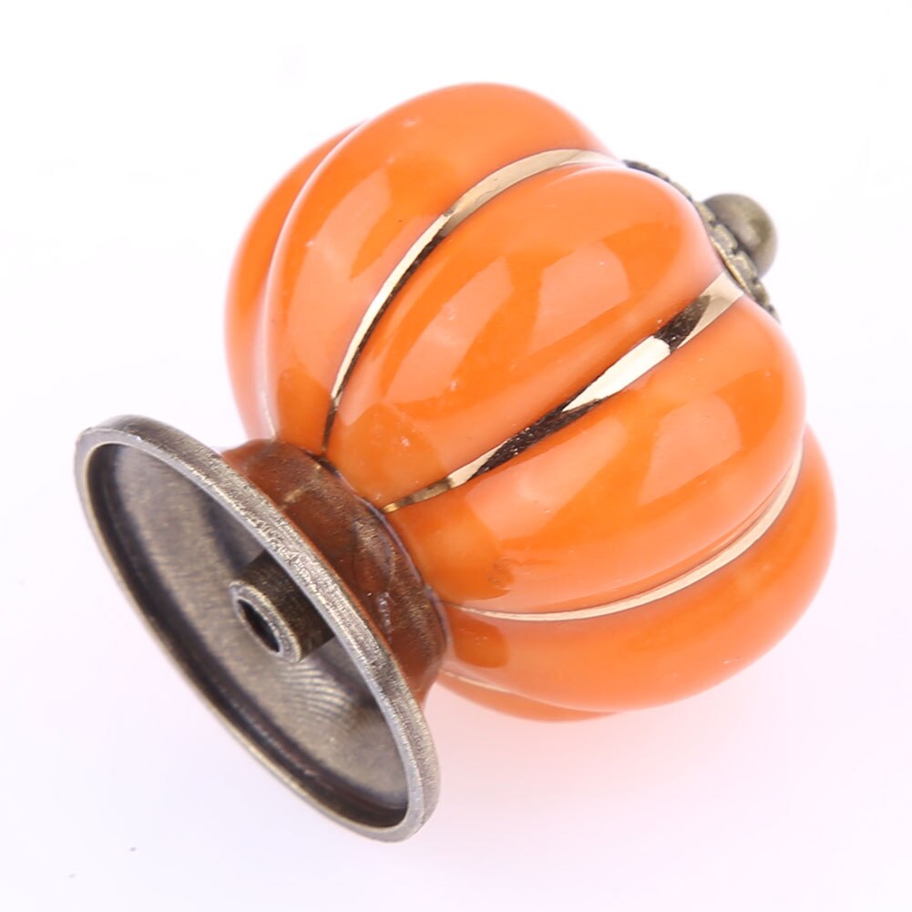 Diamond Shape Cabinet Knobs Bedroom Kitchen Drawer Clear Pumpkin Ceramic Cabinet Knobs Drawer Glass Pull Handles