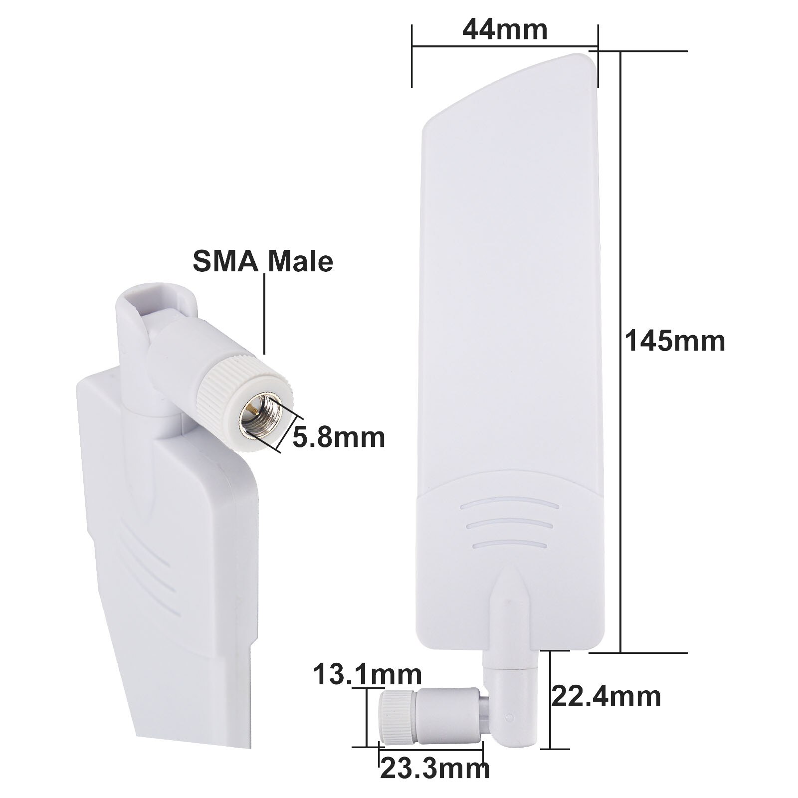 2pcs 600-4900Mhz 5G Antenna 12dbi Omni 5G LTE SMA Male 3G 4G GSM Full Frequency Directional Booster Amplifier Antenne