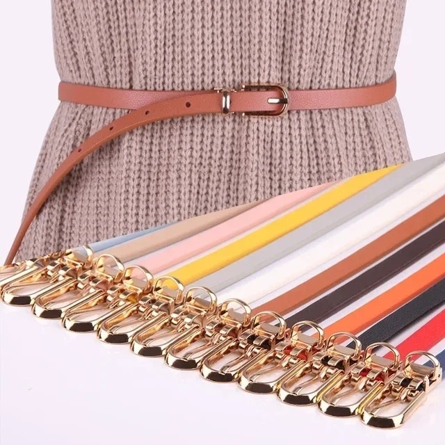 Ceinture de Taille Fine pour Femme, Accessoire de , Style 2023