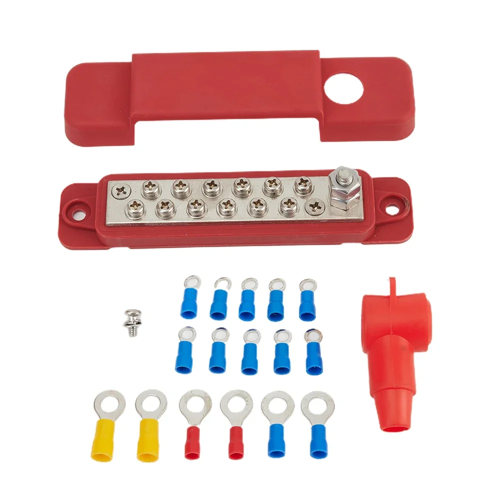 12 Point Battery Power Distribution Block Bus Bar ... – Vicedeal