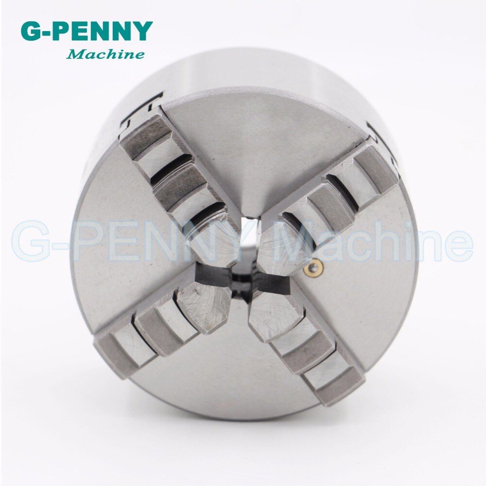 CNC 4th axis / A axis 100mm 4 jaw Chuck self-centering manual chuck four jaw for CNC Engraving Milling machine CNC Lathe Machine