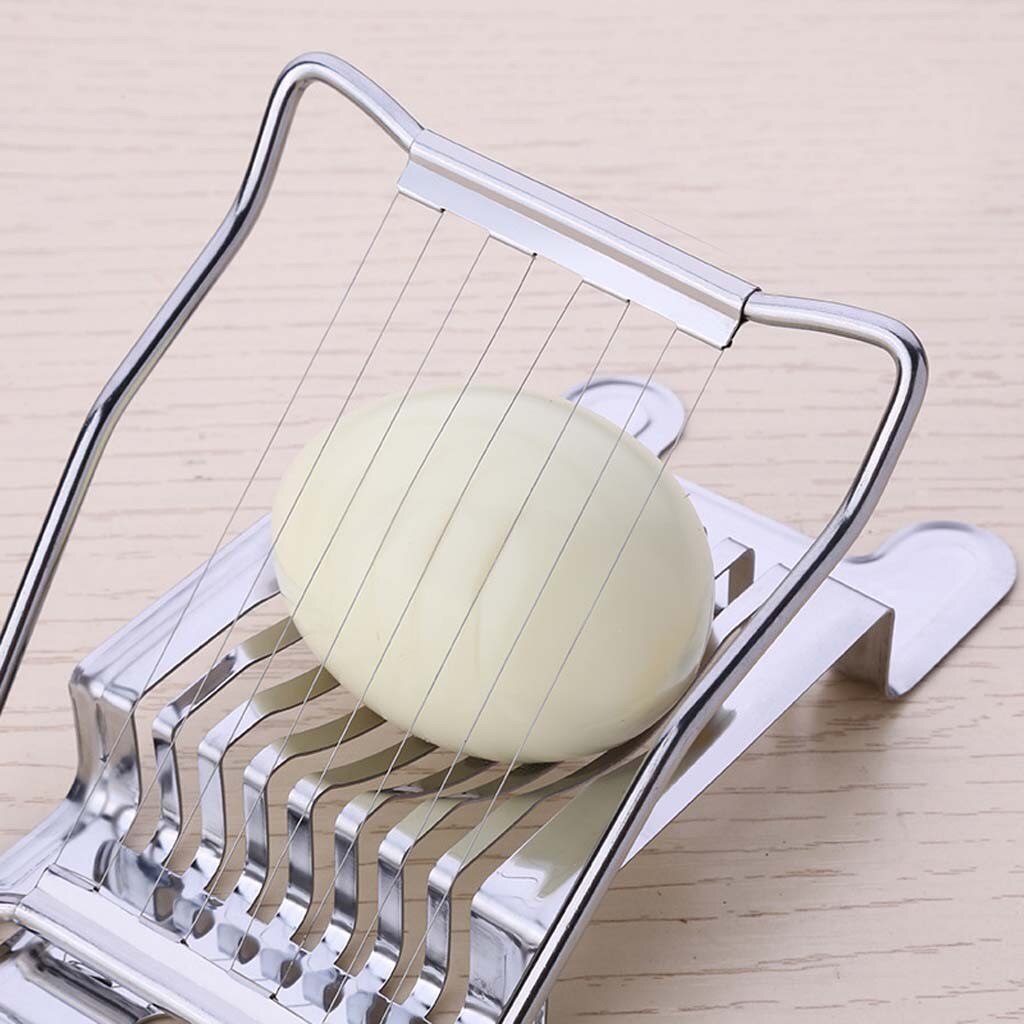 Multifunctionele Ei Cutter Rvs Snijden Ei Snijmachine Snijden Gadgets Keuken Gadgets Accessoires Ferramentas # T2P