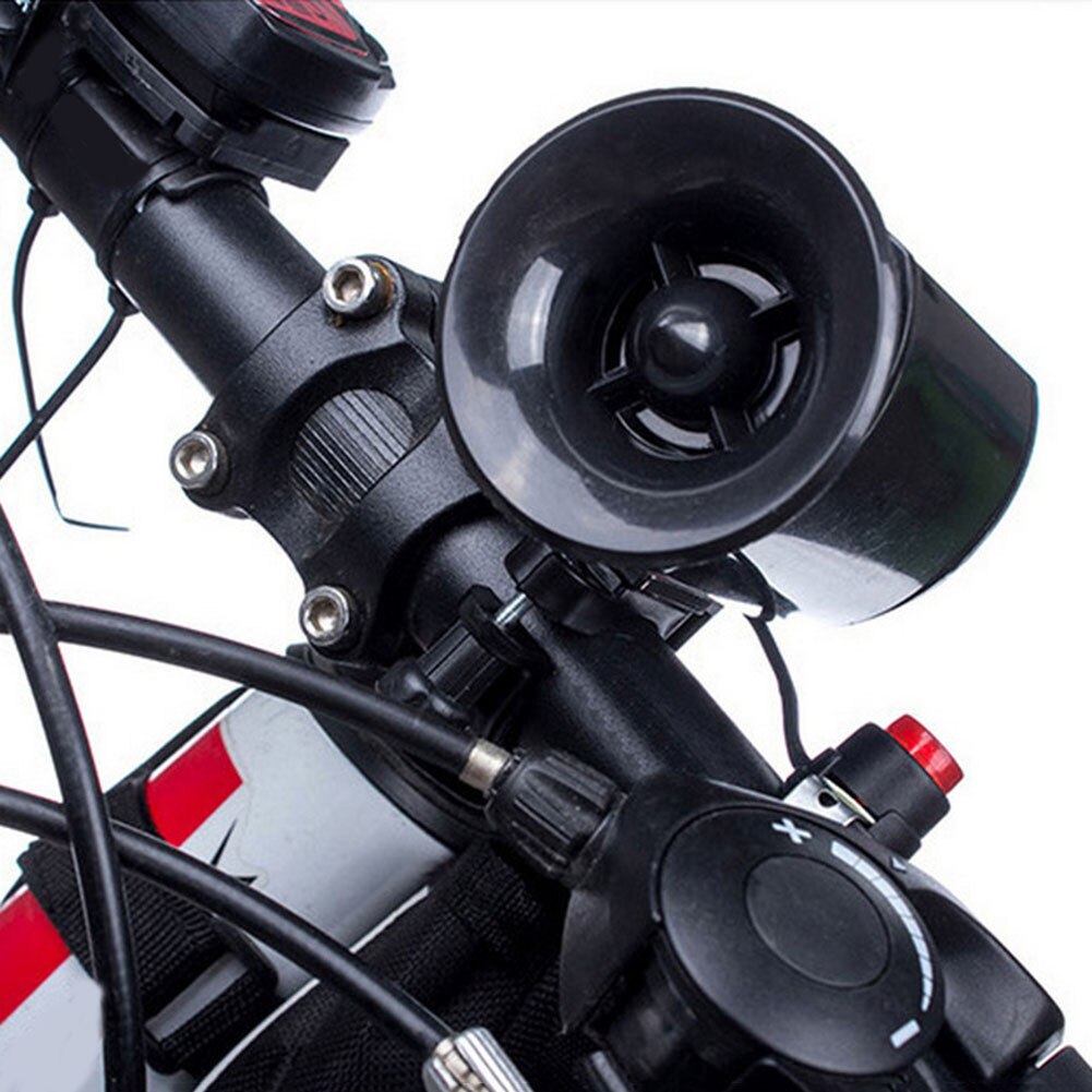 Super Loud Bike Electric Horn 6 Sound Loud Bicycle Bell Ring Siren Alarm Speaker ALS88