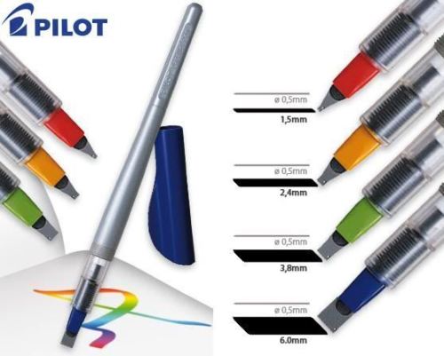 1Set Pilot Parallel Calligraphy Pen Set of 1.5, 2.4, 3.8, 6.0 for choose