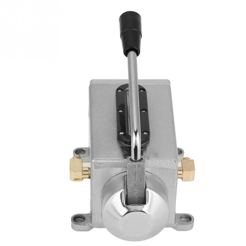 Lubrication Manual Oil Pump Hand Lubrication 1L 4Mm Double Outlet Manual Lubrication Pump Hand Pressure Oil Pot Pump
