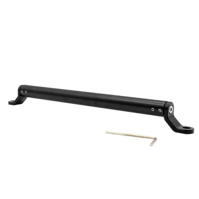 Motorcykel balance crossbar 7/8 styr crossbar 22mm styr styr håndtag balance bar justerbar: Sort