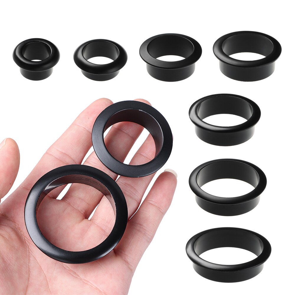 Zinc Alloy Computer Desk Cable Grommets Wire Hole Cover Cabinet Vent Hole Decor Plug Cable Outlet Port Cable Winder