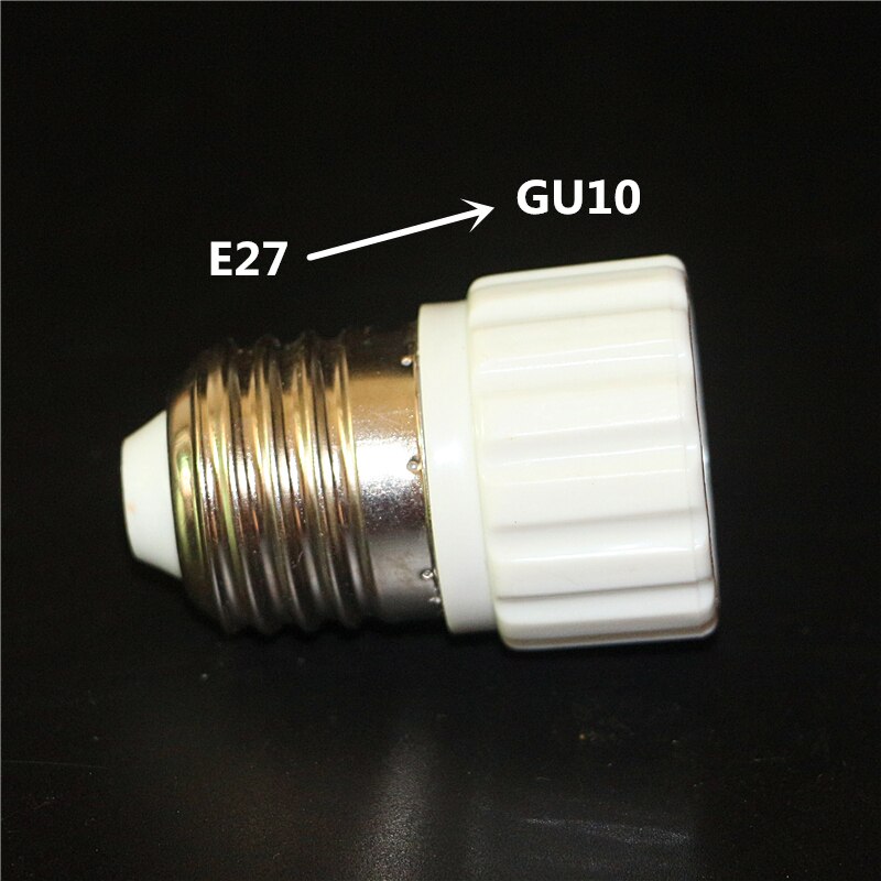 ASMTLED 10 Stks GU10 naar E27 Base LED Light Bulbs lampenvoet Adapter Adapter Socket Converter Plug Extender