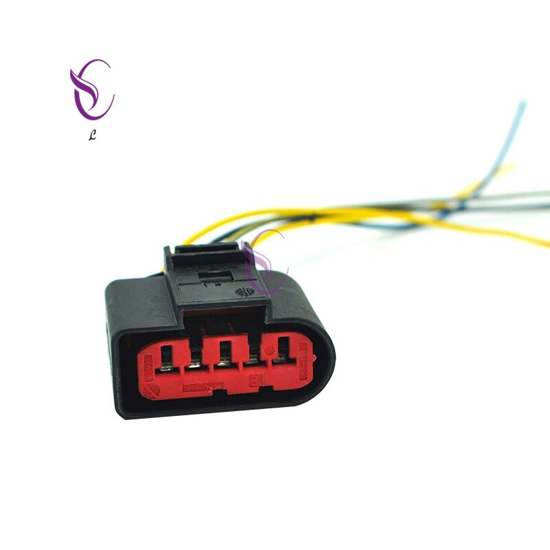Mass Air Flow Meter MAF Sensor For Volkswagen VW Caddy Jetta Beetle Golf Bora Polo Passat 1.9 TDI 0281002531 038906461B: Connector