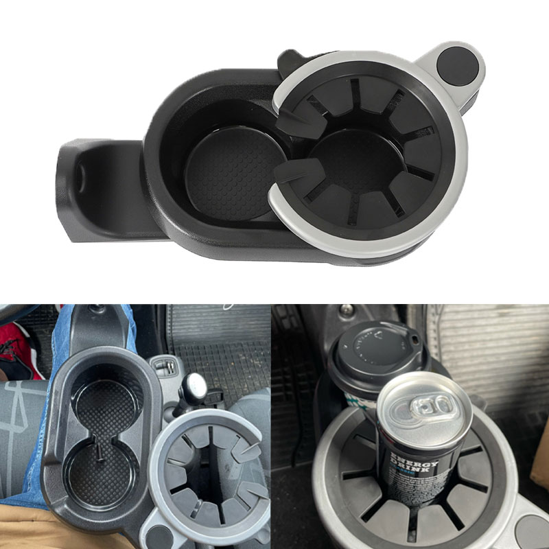 Compartimento central para coche mercedes-benz Smart Fortwo 451, soporte para bebidas, portavasos para coche, bandeja organizadora de botellas