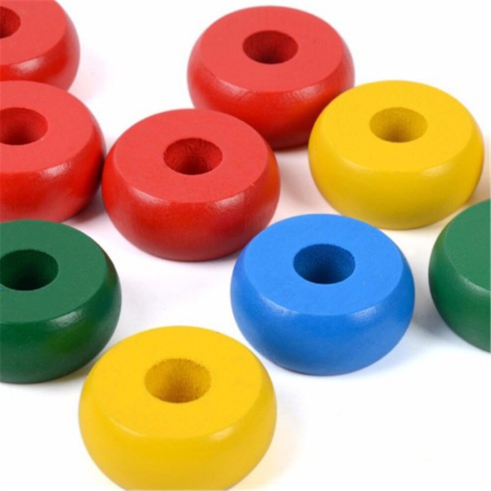 Count match 1-5 number abacus Teaching Aids Board Wooden Mathematics Teaching tools