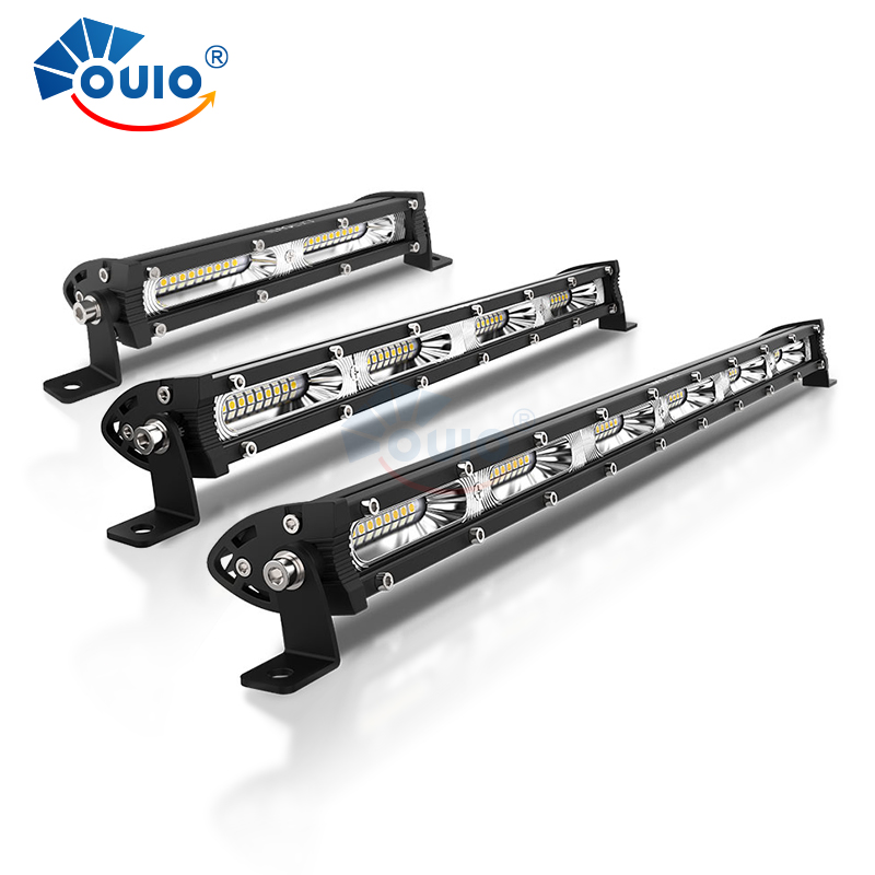 Ultra Slim 7" 13" 20" Led Light Bar 12V 24V Led Bar Combo Driving Work Light for Jeep ATV Trucks Tractor Off Road 4x4 Fog Lights