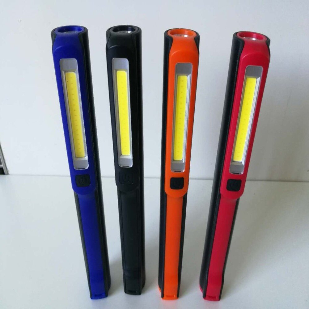 Draagbare Handheld COB LED Zaklamp Multifunctionele Zaklamp Magnetische Working Inspectie Lamp Pocket Light USB Opladen