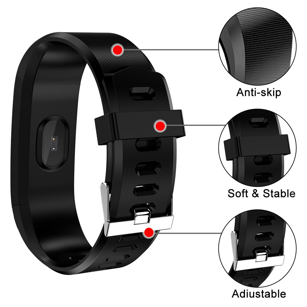 Fitness Tracker Sport Smart Uhr Mit Blutdruck Herz Rate Armband Bildschirm Smart Elektronik Armband Uhr