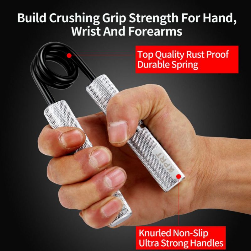 Metalen Grip EEN Hand type Grip Training Grip Power Pols En Onderarm Exerciser