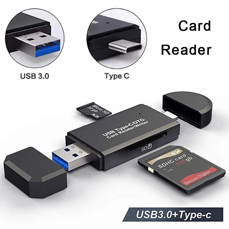 OTG Micro SD Card Reader USB 3.0 Card Reader 2.0 For USB Micro SD Adapter Flash Drive Smart Memory Card Reader Type C Cardreader