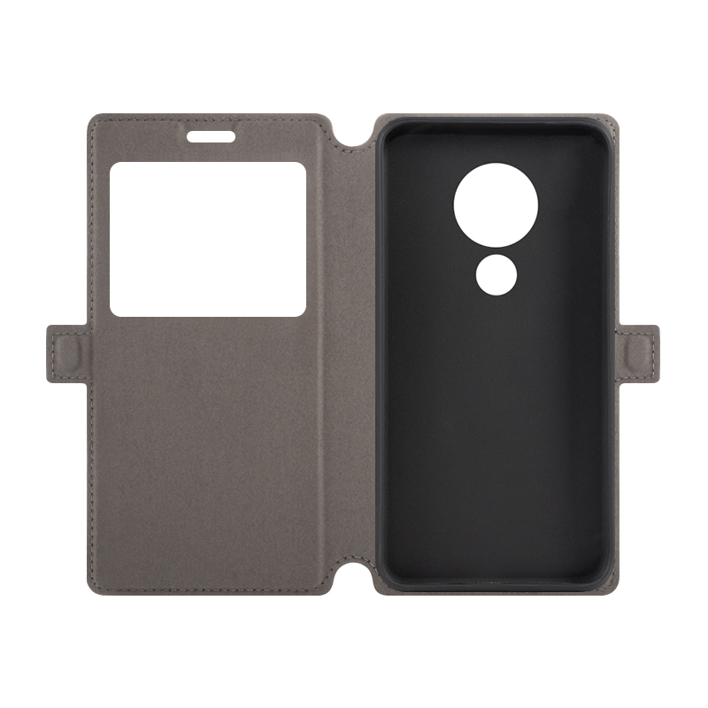 PU Lederen Telefoon Geval Voor Nokia 7.2 Flip Case Voor Nokia 7.2 Venster Boek Case Soft TPU Siliconen Terug cover